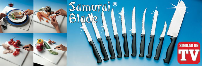 SamuraiBlade®, Ontdek de vlijmscherpe messenset van Chefkoks