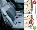 ProLumbar® lendekussen, auto & reizen, comfort op reis, Dit orthopedisch lendenkussen garandeert relaxed autorijden en meer